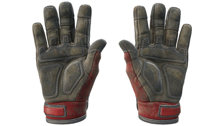 ★ Specialist Gloves | Crimson Web (Battle-Scarred)