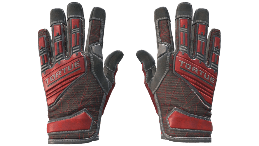 ★ Specialist Gloves | Crimson Web (Minimal Wear)