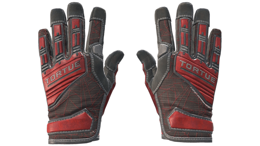 ★ Specialist Gloves | Crimson Web (Minimal Wear)