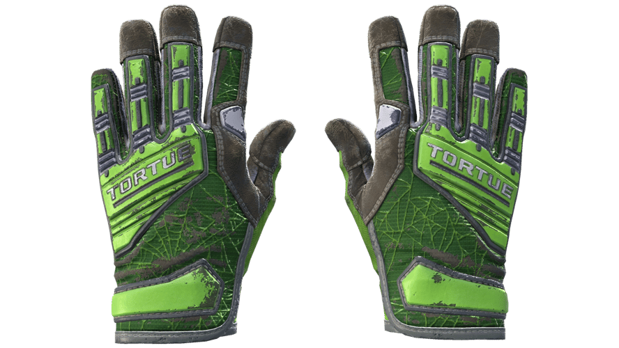 ★ Specialist Gloves | Emerald Web (Battle-Scarred)