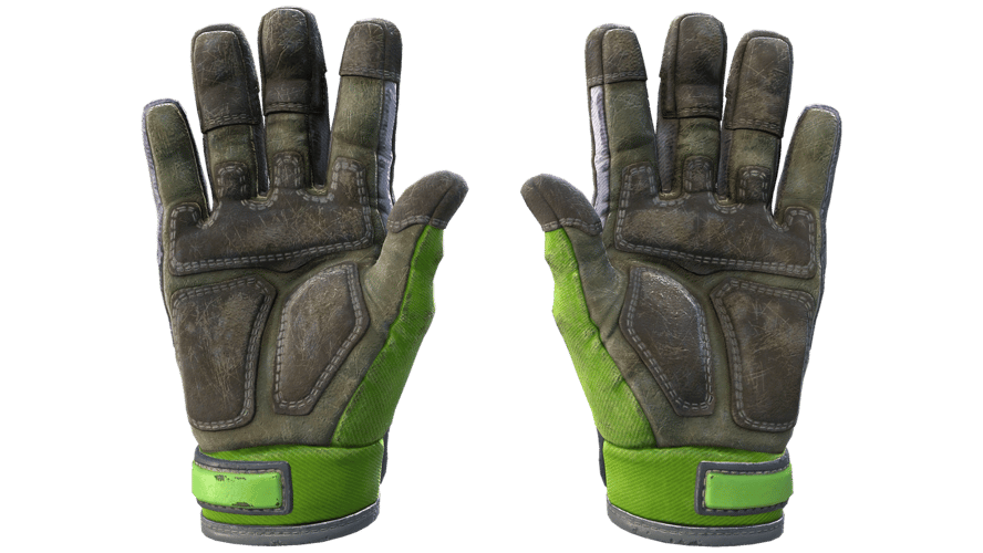 ★ Specialist Gloves | Emerald Web (Battle-Scarred)