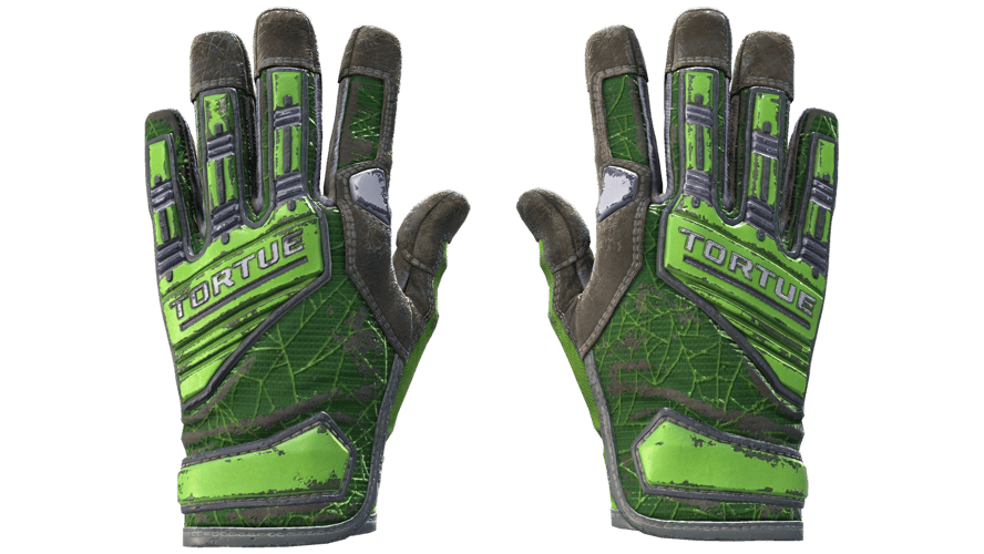 ★ Specialist Gloves | Emerald Web (Battle-Scarred)