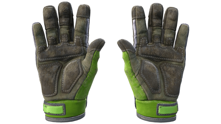 ★ Specialist Gloves | Emerald Web (Battle-Scarred)