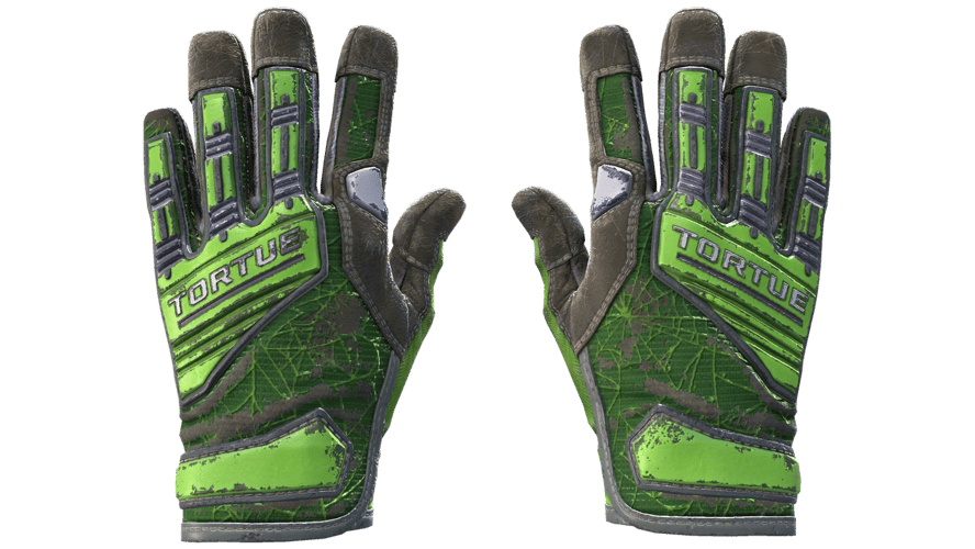 ★ Specialist Gloves | Emerald Web (Battle-Scarred)