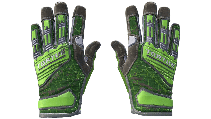★ Specialist Gloves | Emerald Web (Well-Worn)