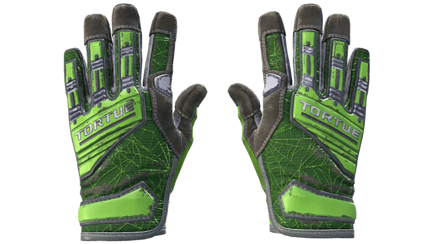 ★ Specialist Gloves | Emerald Web (Well-Worn)