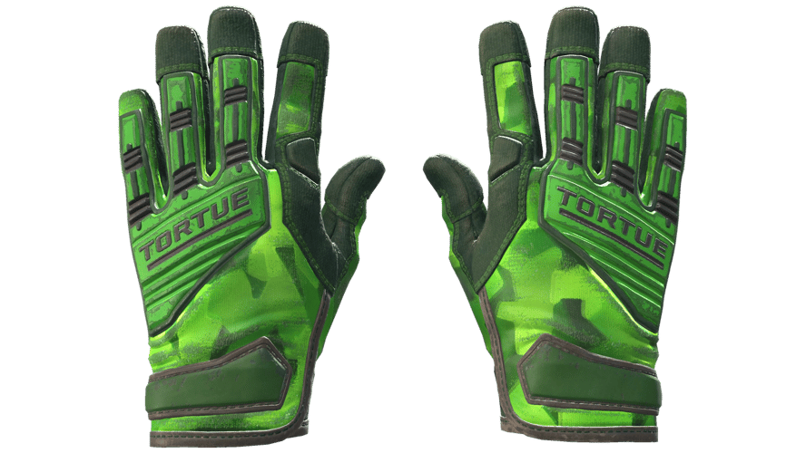 ★ Specialist Gloves | Lime Polycam (Battle-Scarred)