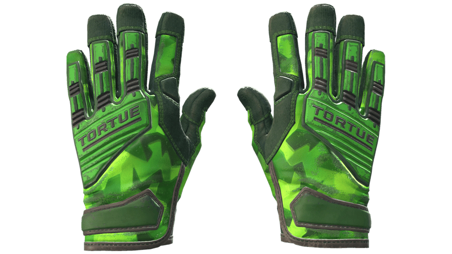 ★ Specialist Gloves | Lime Polycam (Battle-Scarred)