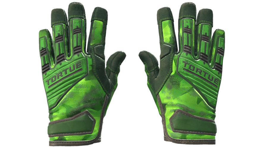 ★ Specialist Gloves | Lime Polycam (Battle-Scarred)
