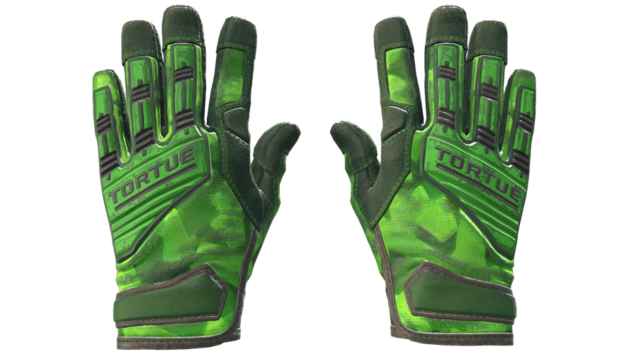 ★ Specialist Gloves | Lime Polycam (Battle-Scarred)