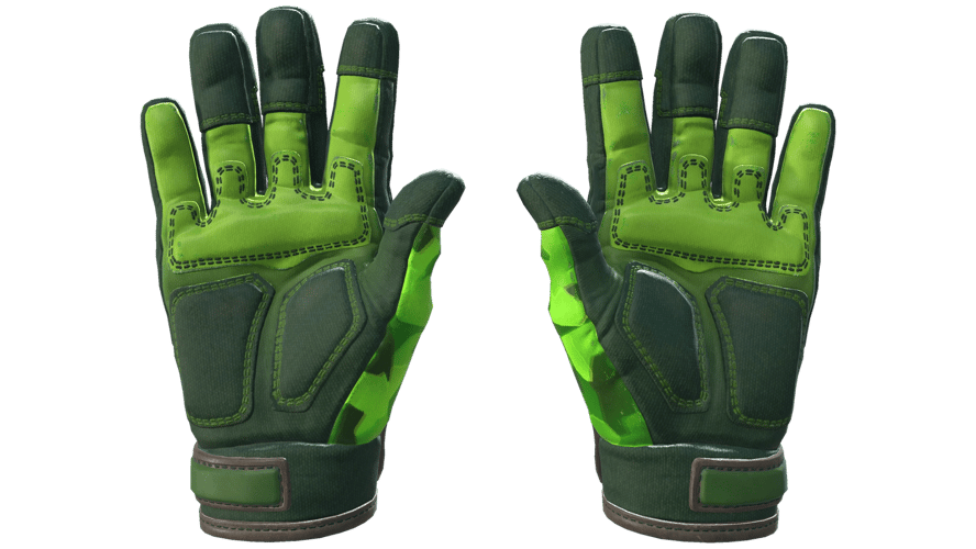 ★ Specialist Gloves | Lime Polycam (Minimal Wear)