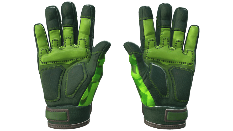 ★ Specialist Gloves | Lime Polycam (Minimal Wear)