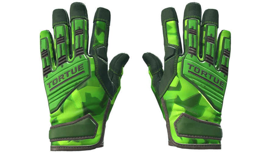 ★ Specialist Gloves | Lime Polycam (Minimal Wear)
