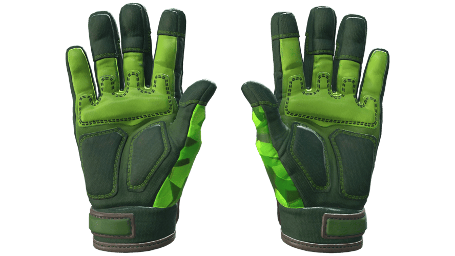 ★ Specialist Gloves | Lime Polycam (Minimal Wear)