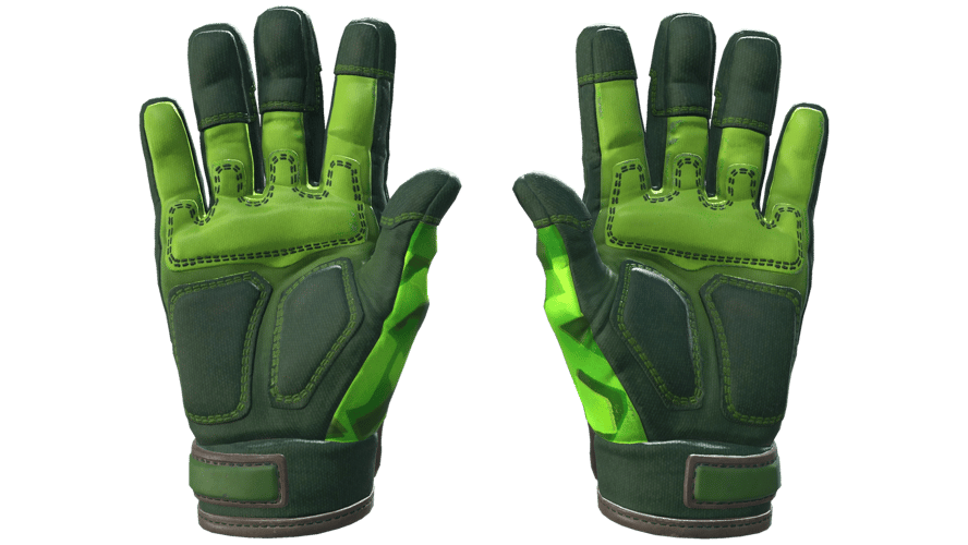 ★ Specialist Gloves | Lime Polycam (Minimal Wear)