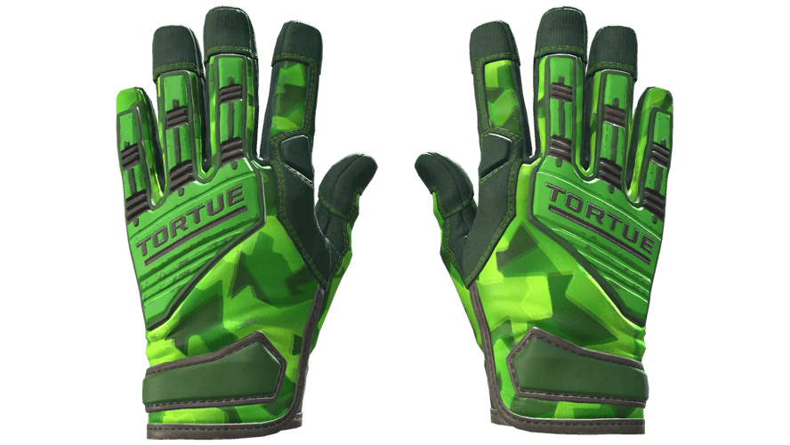 ★ Specialist Gloves | Lime Polycam (Minimal Wear)
