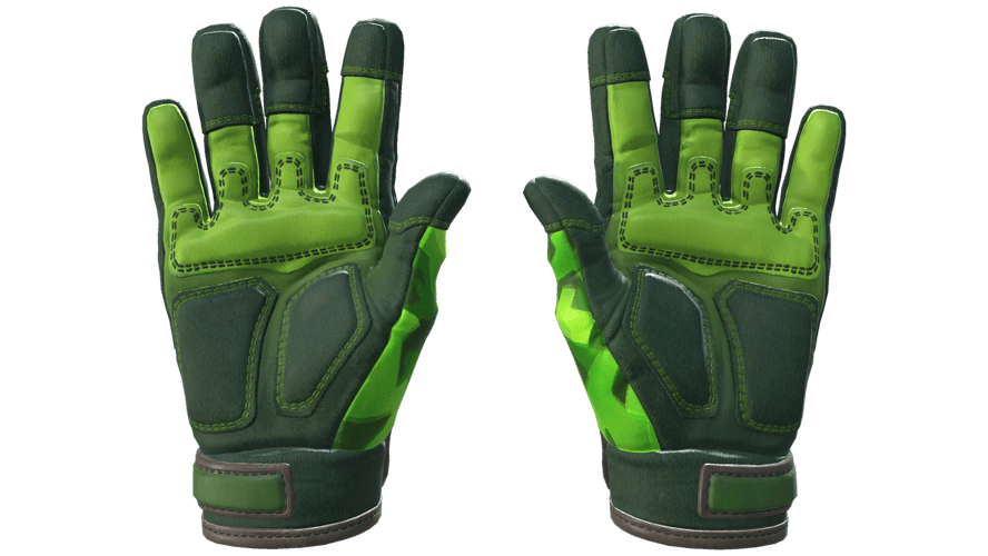 ★ Specialist Gloves | Lime Polycam (Minimal Wear)