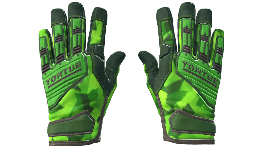 ★ Specialist Gloves | Lime Polycam (Minimal Wear)