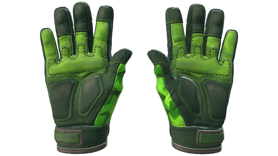 ★ Specialist Gloves | Lime Polycam (Well-Worn)