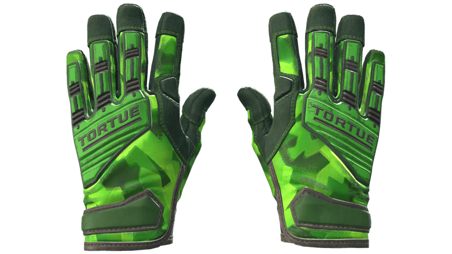 ★ Specialist Gloves | Lime Polycam (Well-Worn)