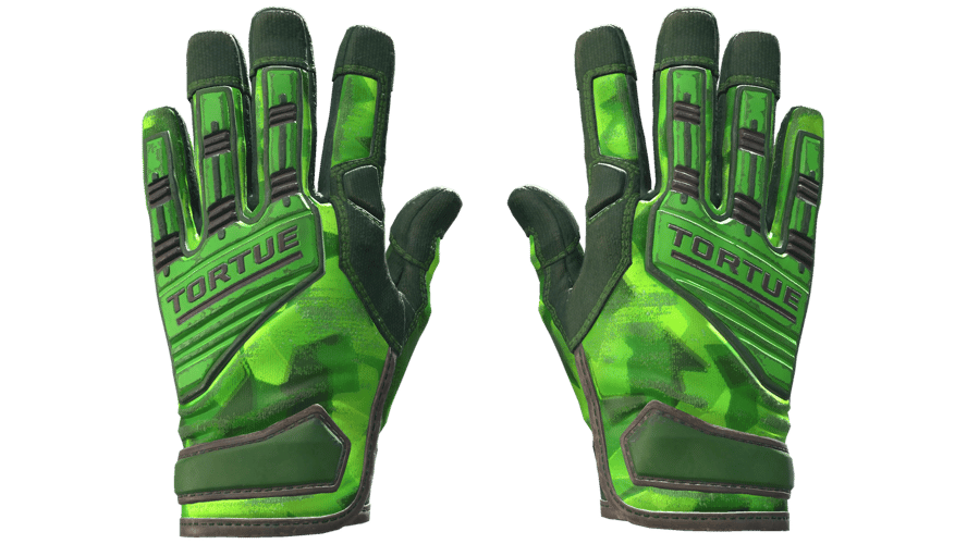★ Specialist Gloves | Lime Polycam (Well-Worn)