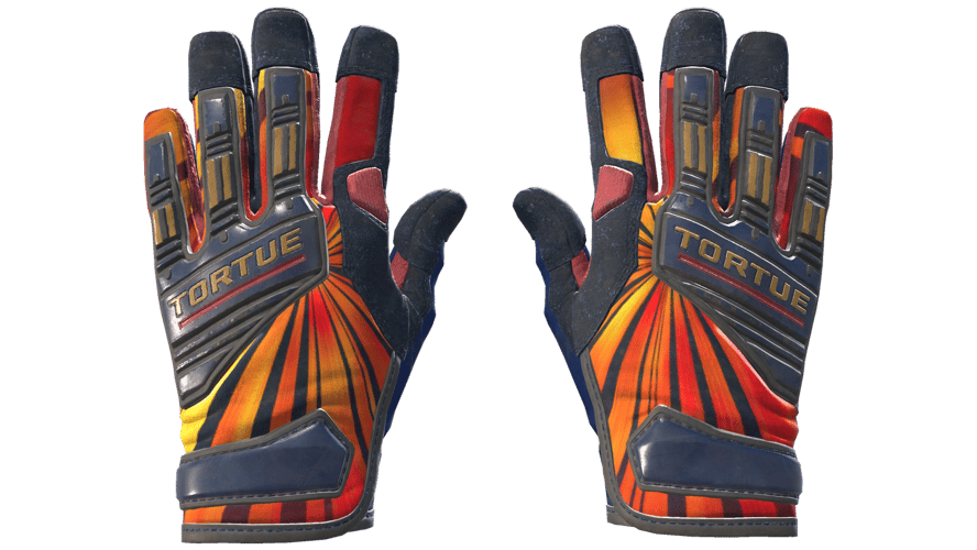 ★ Specialist Gloves | Sunburst (Well-Worn)
