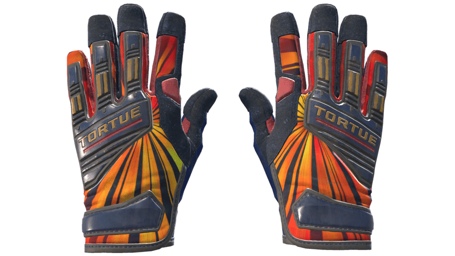 ★ Specialist Gloves | Sunburst (Well-Worn)