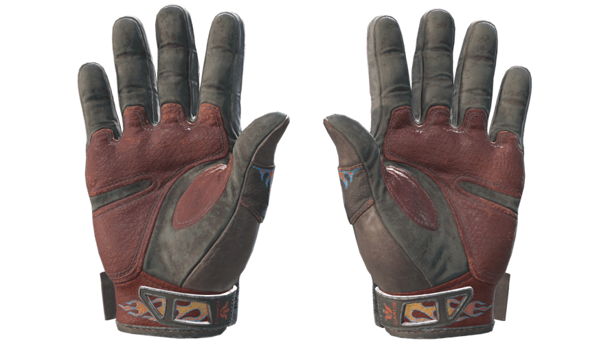 ★ Sport Gloves | Blaze (Well-Worn)