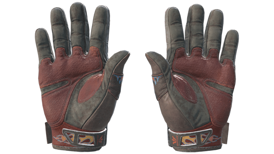 ★ Sport Gloves | Blaze (Well-Worn)