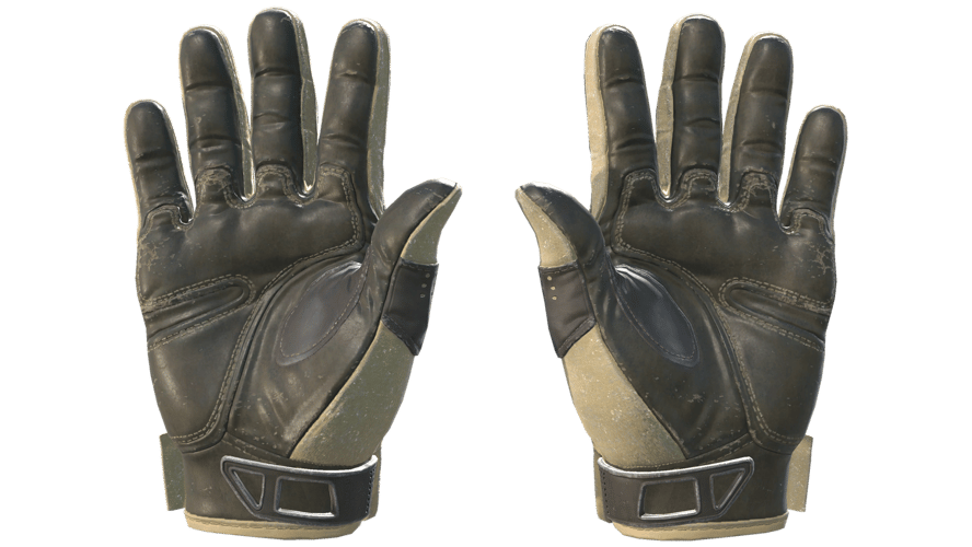 ★ Sport Gloves | Creme Pinstripe (Well-Worn)