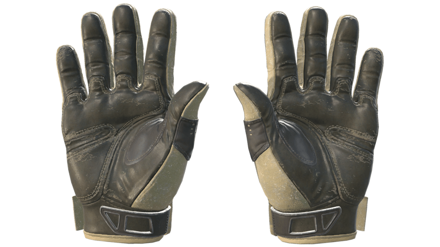 ★ Sport Gloves | Creme Pinstripe (Well-Worn)