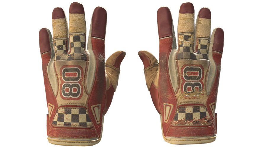 ★ Sport Gloves | Red Racer (Battle-Scarred)