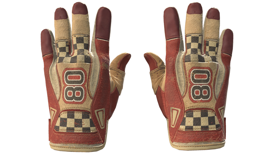 ★ Sport Gloves | Red Racer (Battle-Scarred)
