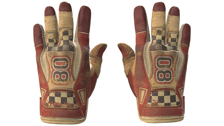 ★ Sport Gloves | Red Racer (Battle-Scarred)