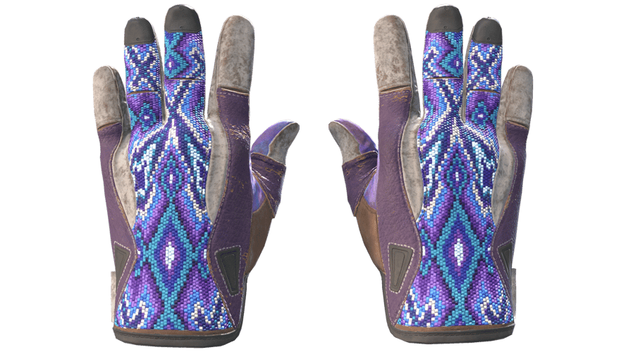 ★ Sport Gloves | Violet Beadwork (Field-Tested)