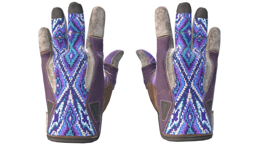 ★ Sport Gloves | Violet Beadwork (Field-Tested)