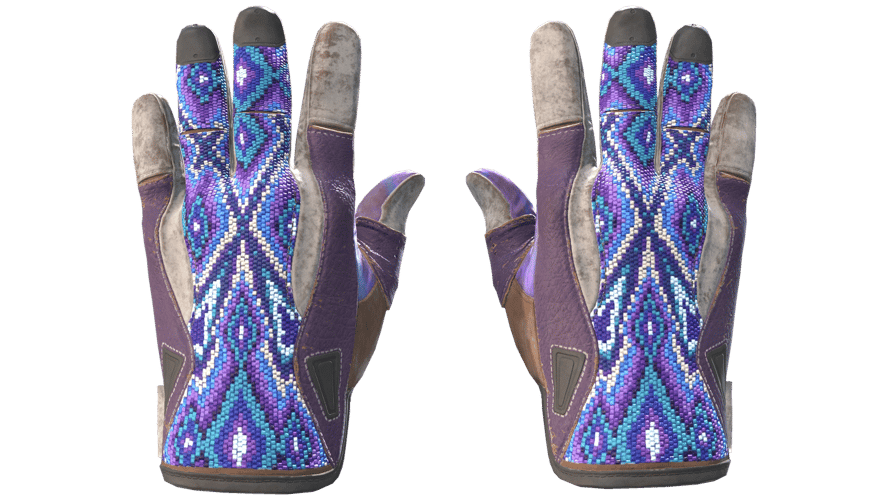 ★ Sport Gloves | Violet Beadwork (Field-Tested)
