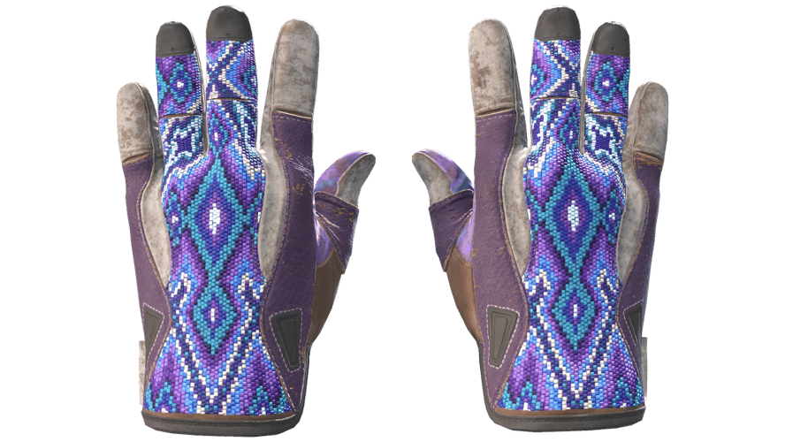 ★ Sport Gloves | Violet Beadwork (Field-Tested)