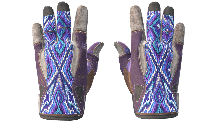 ★ Sport Gloves | Violet Beadwork (Field-Tested)