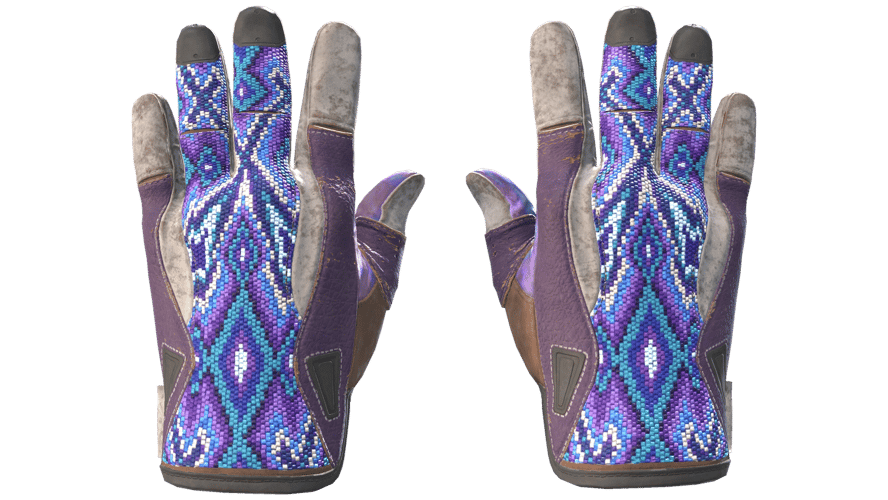 ★ Sport Gloves | Violet Beadwork (Field-Tested)
