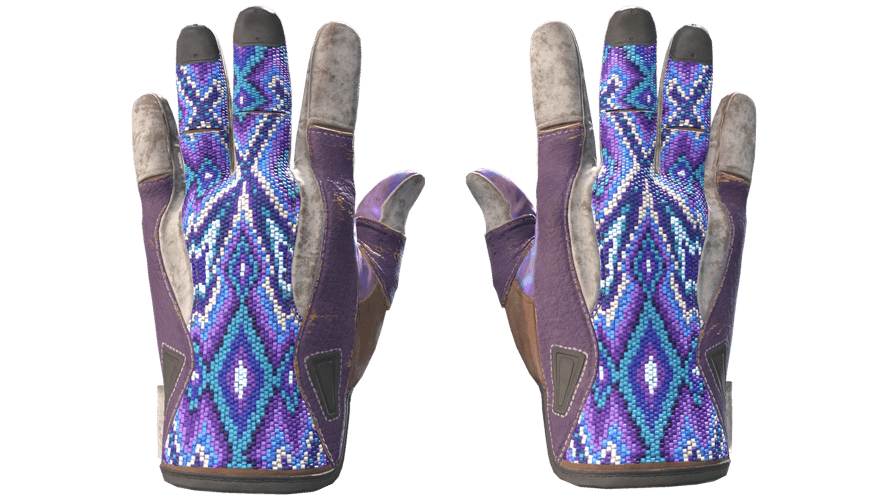★ Sport Gloves | Violet Beadwork (Field-Tested)