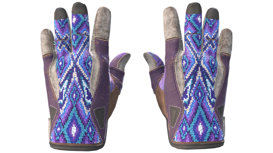 ★ Sport Gloves | Violet Beadwork (Field-Tested)