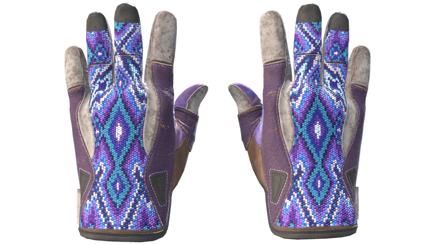 ★ Sport Gloves | Violet Beadwork (Field-Tested)