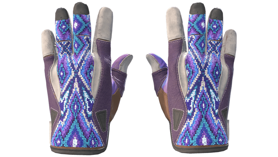 ★ Sport Gloves | Violet Beadwork (Minimal Wear)