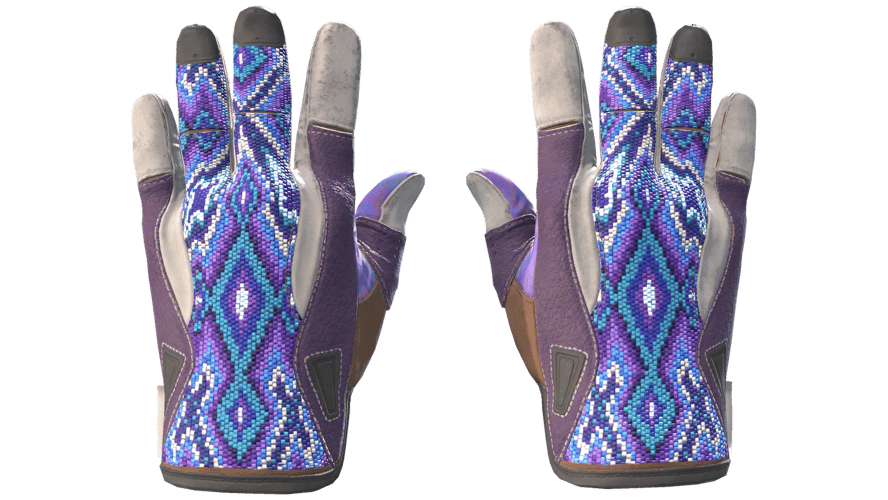 ★ Sport Gloves | Violet Beadwork (Minimal Wear)