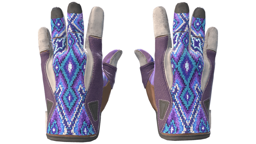 ★ Sport Gloves | Violet Beadwork (Minimal Wear)