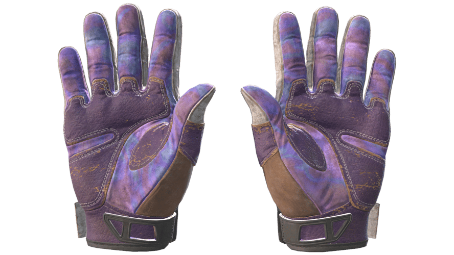 ★ Sport Gloves | Violet Beadwork (Well-Worn)