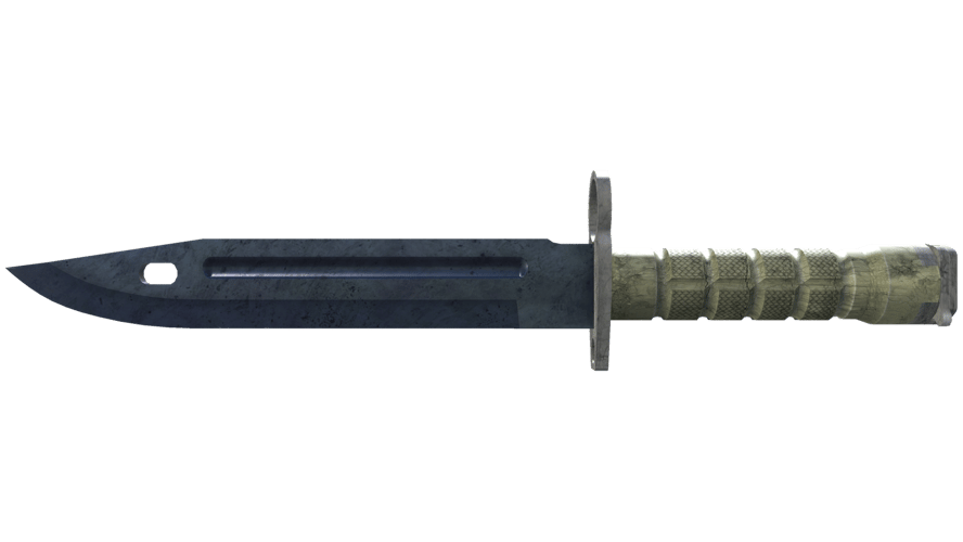 ★ StatTrak™ Bayonet | Blue Steel (Field-Tested)