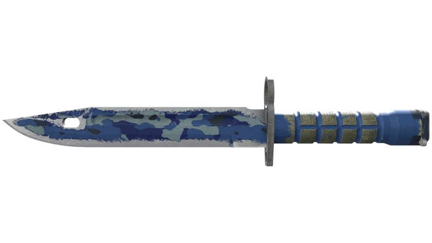 ★ StatTrak™ Bayonet | Bright Water (Battle-Scarred)