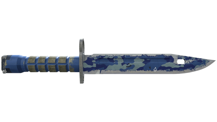 ★ StatTrak™ Bayonet | Bright Water (Battle-Scarred)